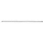 14K White 10 CTW Lab-Grown Diamond Line 7" Bracelet