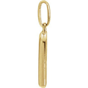 14K Yellow 1/4 CTW Natural Diamond Heart Pendant