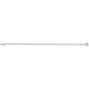 14K Rose 6 CTW Lab-Grown Diamond Line 7" Bracelet