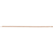 14K Rose 6 CTW Lab-Grown Diamond Line 7" Bracelet