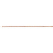 14K Rose 7 CTW Lab-Grown Diamond Line 7" Bracelet