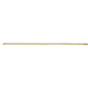 14K Yellow 10 CTW Lab-Grown Diamond Line 7" Bracelet