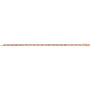 14K Rose 4 CTW Lab-Grown Diamond Line 7" Bracelet