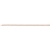 14K Rose 3 CTW Lab-Grown Diamond Line 7" Bracelet