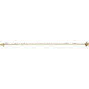 14K Yellow 3 CTW Lab-Grown Diamond Line 7" Bracelet