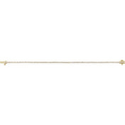 14K Yellow 2 CTW Lab-Grown Diamond Line 7" Bracelet