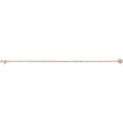 14K Rose 2 CTW Lab-Grown Diamond Line 7" Bracelet