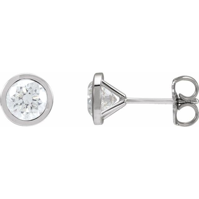 2 CTW Lab-Grown Diamond Cocktail-Style Earrings