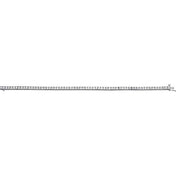 14K White 4 CTW Natural Diamond Line 7 1/4" Bracelet