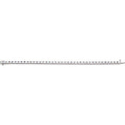 14K White 9 1/6 CTW Natural Diamond Line 7 1/4" Bracelet