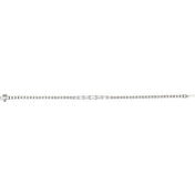 14K White 4 5/8 CTW Lab-Grown Diamond Line 7" Bracelet