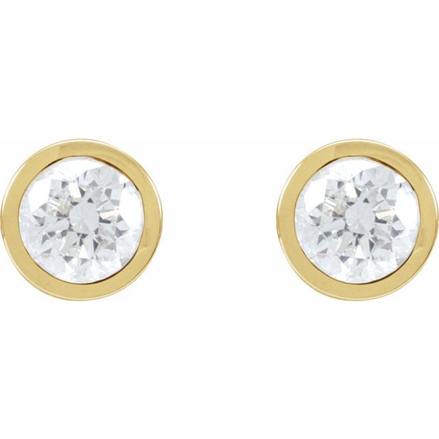 2 CTW Lab-Grown Diamond Cocktail-Style Earrings