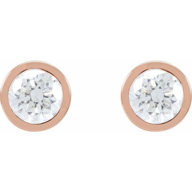 2 CTW Lab-Grown Diamond Cocktail-Style Earrings