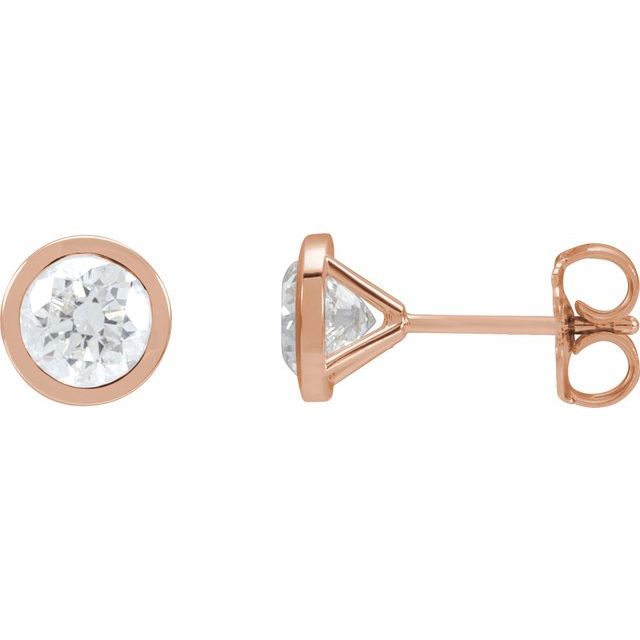 2 CTW Lab-Grown Diamond Cocktail-Style Earrings