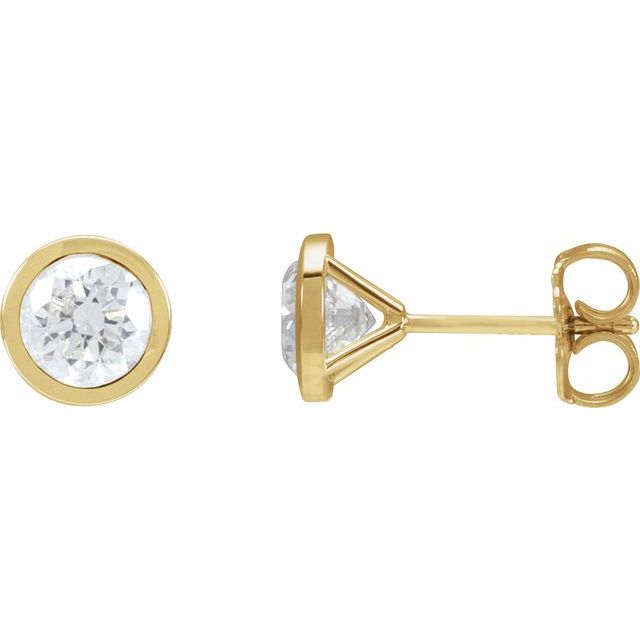 2 CTW Lab-Grown Diamond Cocktail-Style Earrings