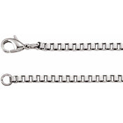 Stainless Steel 3 mm Box 20" Chain