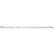 14K White 9 CTW Lab-Grown Diamond Link 7 1/4" Bracelet