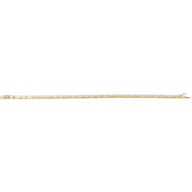14K Yellow 5 1/2 CTW Lab-Grown Diamond Line 7" Bracelet