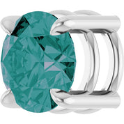 Sterling Silver 7 mm Lab-Grown Alexandrite Pendant