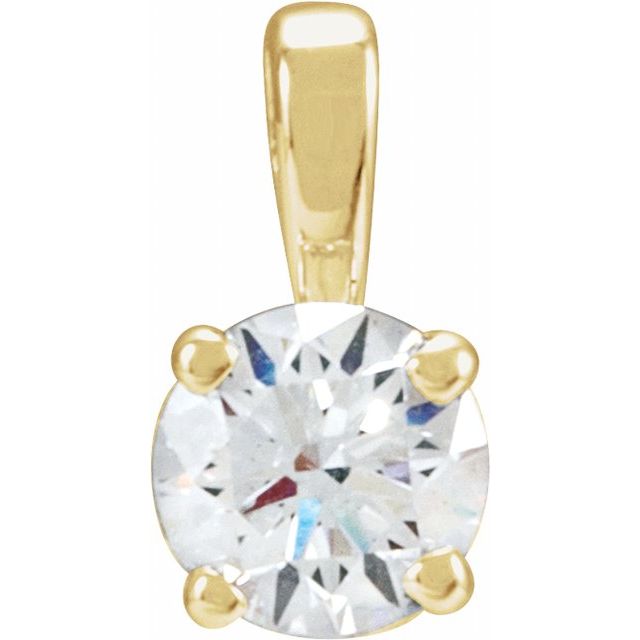 2 CT Lab-Grown Diamond Pendant