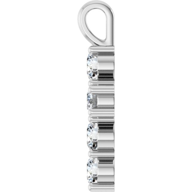 10 CTW Lab-Grown Diamond Pendant
