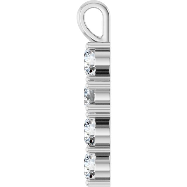 2 CTW Lab-Grown Diamond Pendant