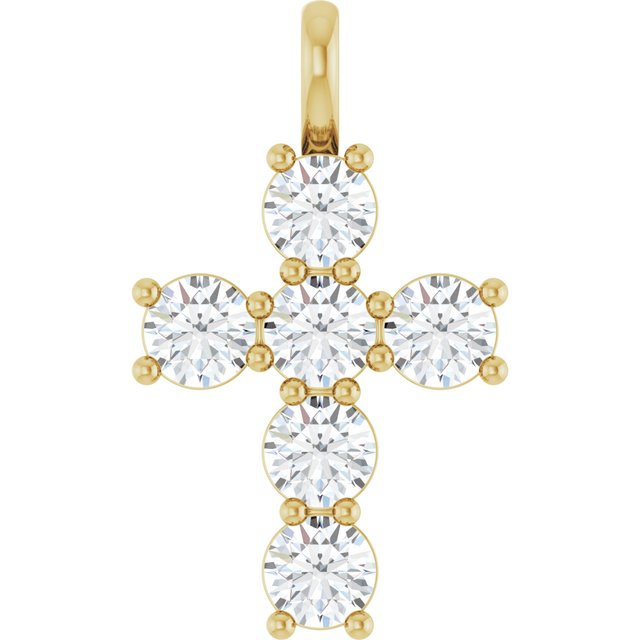2 CTW Lab-Grown Diamond Pendant