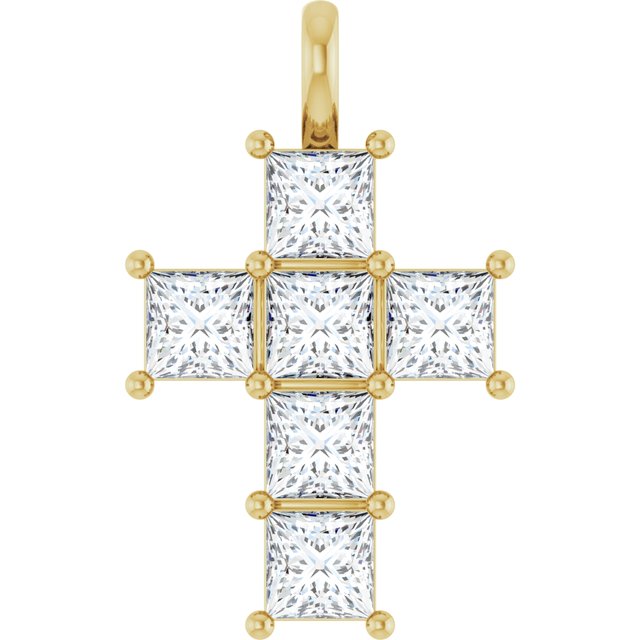 8 CTW Lab-Grown Diamond Pendant