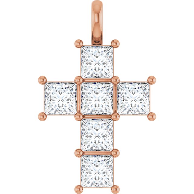 8 CTW Lab-Grown Diamond Pendant