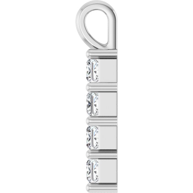 2 CTW Lab-Grown Diamond Pendant