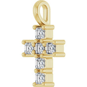 10K Yellow 1/3 CTW Lab-Grown Diamond Pendant