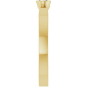 14K Yellow 1/4 CTW Lab-Grown Diamond Ring