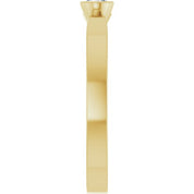 14K Yellow 1/4 CTW Lab-Grown Diamond Ring