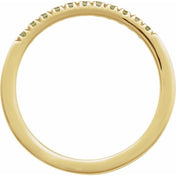 14K Yellow Natural Peridot Ring