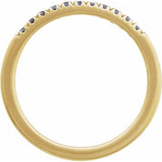 14K Yellow Natural Alexandrite Ring