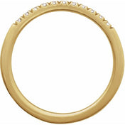 14K Yellow 1/6 CTW Natural Diamond Ring