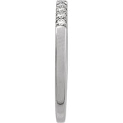 14K White 1/6 CTW Lab-Grown Diamond Ring