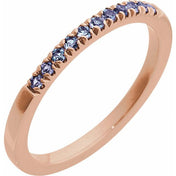 14K Rose Natural Alexandrite Ring