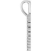 Sterling Silver 1/3 CTW Natural Diamond Heart Pendant
