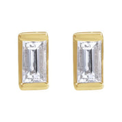 14K Yellow 1/8 CTW Natural Diamond Stud Earrings