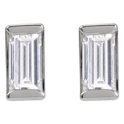 Sterling Silver 1/4 CTW Natural Diamond Stud Earrings