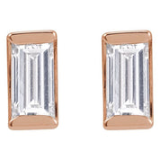 14K Rose 1/4 CTW Natural Diamond Stud Earrings