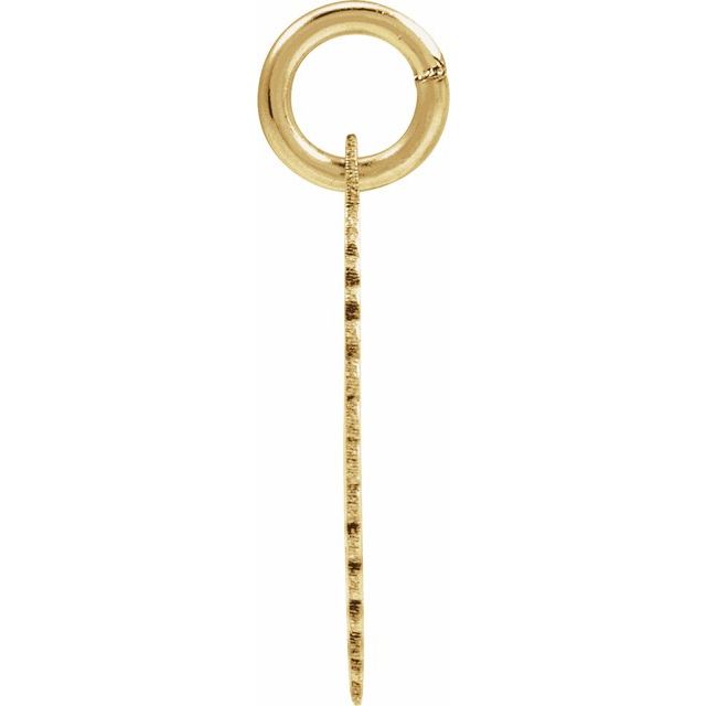 14K Yellow Gold-Plated Sterling Silver Initial A Pendant
