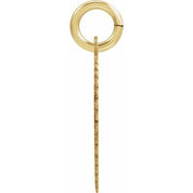 14K Yellow Gold-Plated Sterling Silver Initial R Pendant
