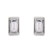 Platinum .05 CTW Natural Diamond Stud Earrings