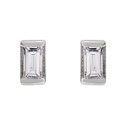14K White .05 CTW Natural Diamond Stud Earrings
