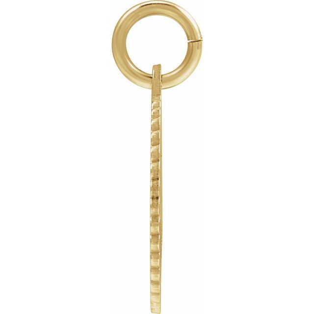 14K Yellow Gold-Plated Sterling Silver Initial Z Pendant