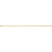 14K Yellow 1.7 mm Serpentine 7" Chain
