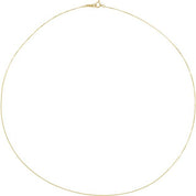 10K .5 mm Box Chain