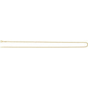 14K Yellow 1.5 mm Barleycorn 18" Chain